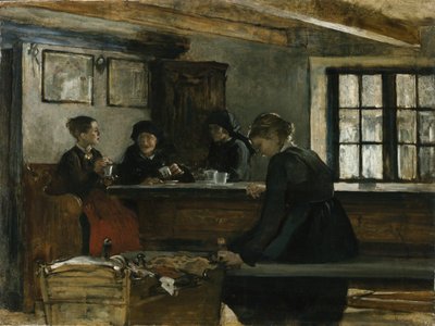 Farmers Kitchen by Harriet Backer