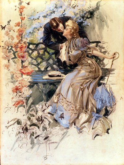 Engagement Days, 1906 by Harrison Fisher