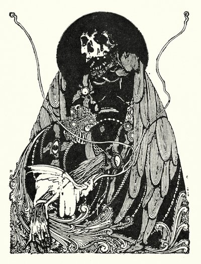 Edgar Allan Poe: End Piece by Harry Clarke