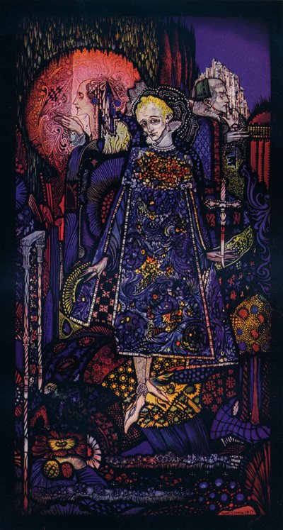 The Song of the Mad Prince, c1917 by Harry Clarke