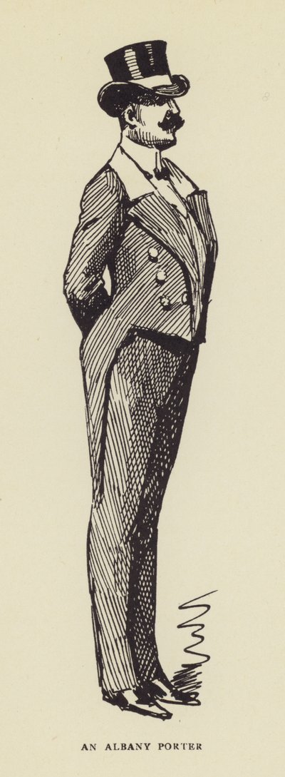 An Albany Porter by Harry Furniss