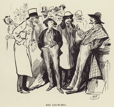 Bar Loungers by Harry Furniss