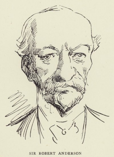 Sir Robert Anderson by Harry Furniss