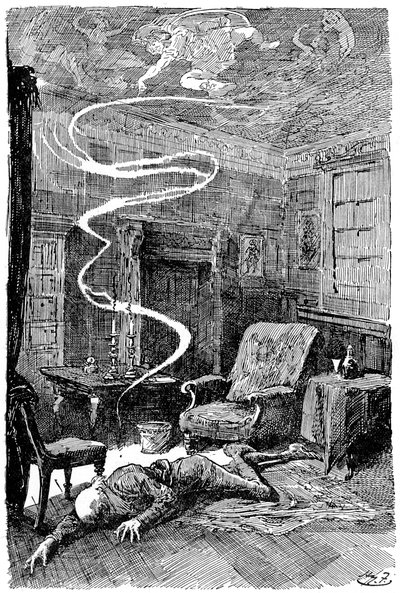 The Death of Mr Tulkinghorn by Harry Furniss
