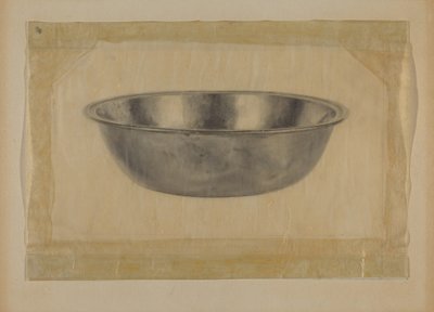 Pewter Basin by Harry Goodman