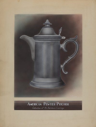 Pewter Pitcher by Harry Goodman