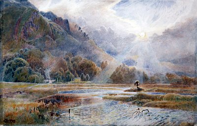 A Sun-drenched Valley by Harry Goodwin