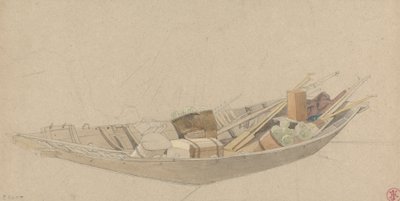 A Laden Boat by Harry John Johnson