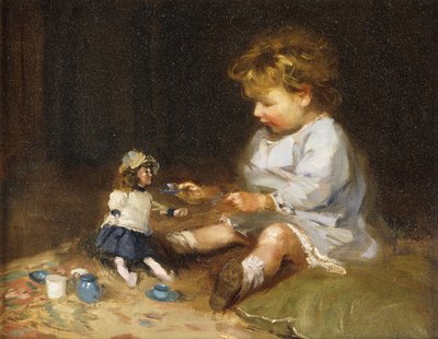 The Tea Party by Harry Mitten Wilson