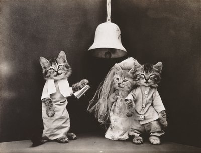 Kitties Series: Wedding, c.1914 by Harry Whittier Frees