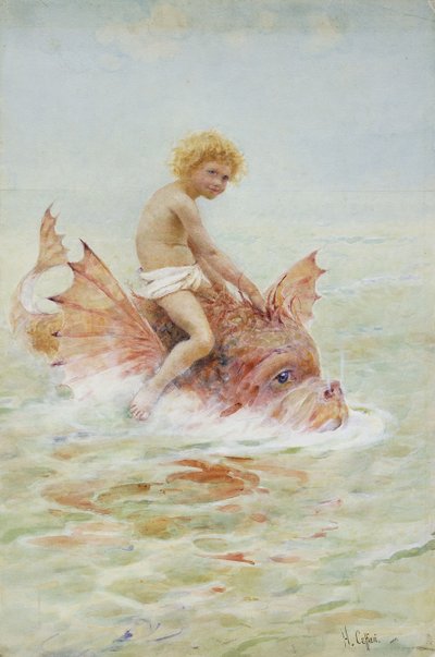Riding Sea Monsters by Hector Caffieri