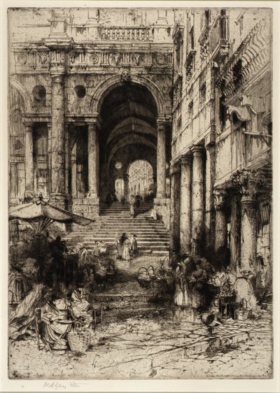 Little Market, Vincenzia by Hedley Fitton