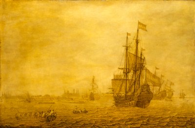 Dutch Ship Eendracht by Heerman Witmont