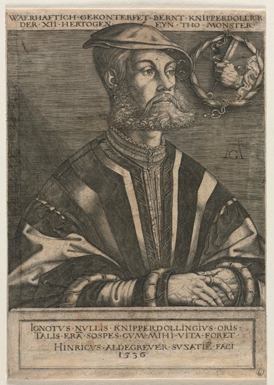 Bernt Knipperdolling by Heinrich Aldegrever