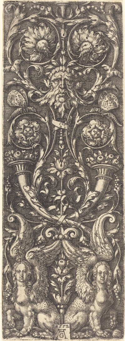 High Fruits with Ornaments by Heinrich Aldegrever