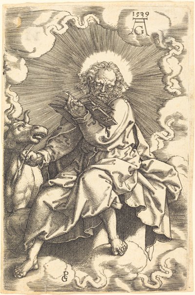 Luke by Heinrich Aldegrever
