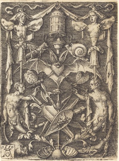 Ornament with Trophy of Arms by Heinrich Aldegrever