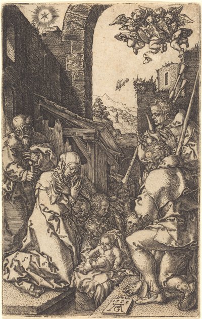 The Nativity by Heinrich Aldegrever