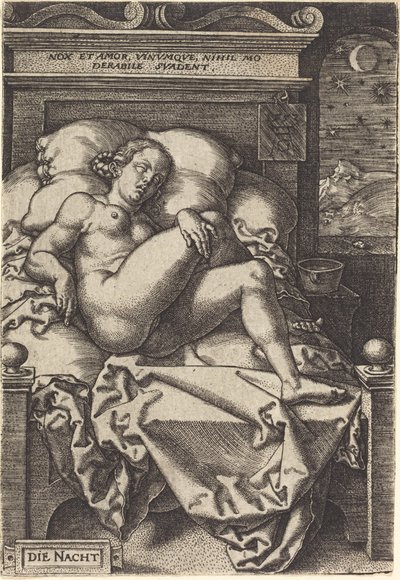 The Night by Heinrich Aldegrever