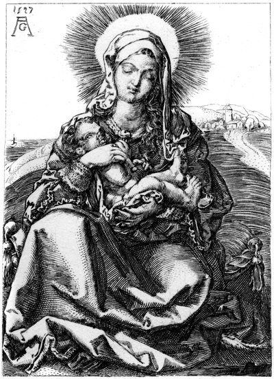 The Virgin by Heinrich Aldegrever