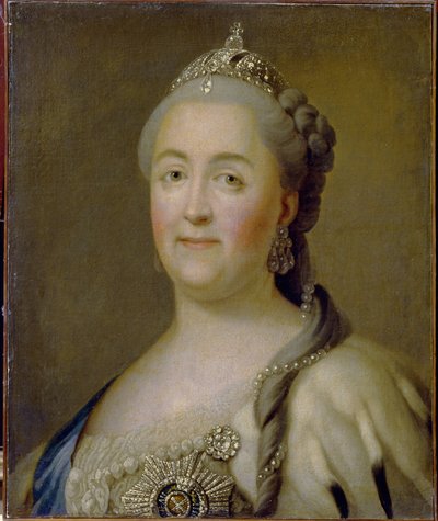 Portrait of Empress Catherine II by Heinrich Buchholtz