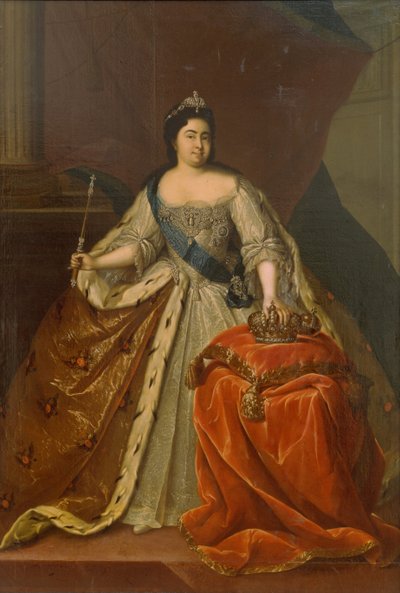 Portrait of Empress Catherine I, 1684-1727 by Heinrich Buchholz