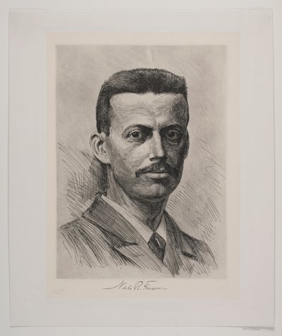 Niels R. Finsen by Heinrich Dohm