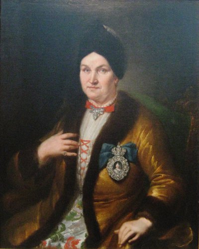 Natalia Demyanovna Razumovskaya by Heinrich Gottlieb Häuser