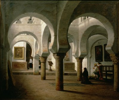 A Side Chapel, Pisa Cathedral by Heinrich Hansen