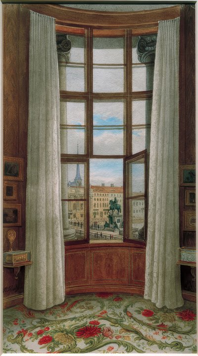 View from the Berlin City Palace by Heinrich Hintze