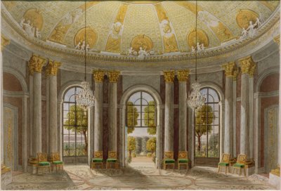 Marble Hall, Sanssouci Palace by Heinrich Hintze