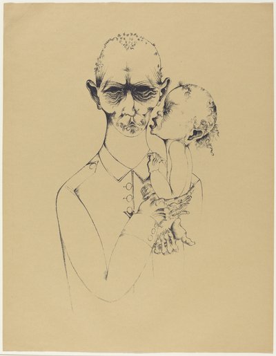 The Father by Heinrich Hoerle