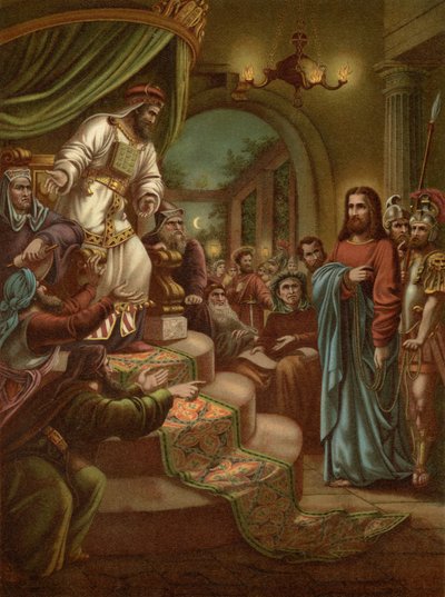 Christ Condemned by False Testimony by Heinrich Jenny