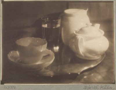 Tea Still-life, Version III by Heinrich Kuhn