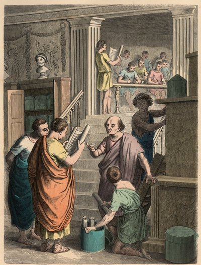 Ancient Rome: Selling and Manufacturing Books by Heinrich Leutemann