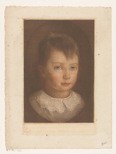 Portrait of an Unknown Boy by Heinrich M. Krabbé