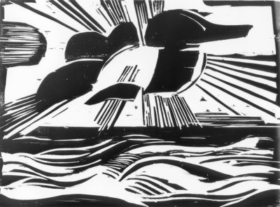 H. Stegemann, Sun, Clouds by Heinrich Stegemann
