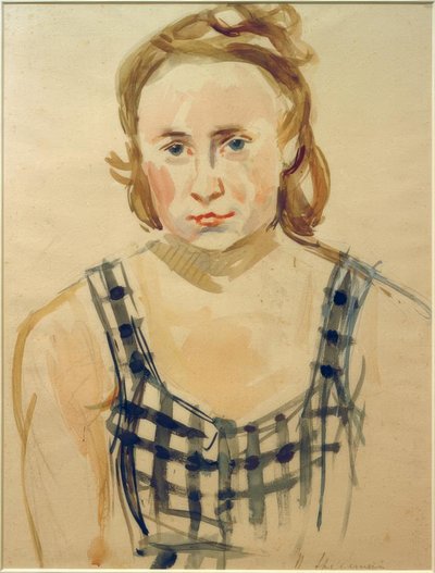Portrait of Käte Werner by Heinrich Stegemann