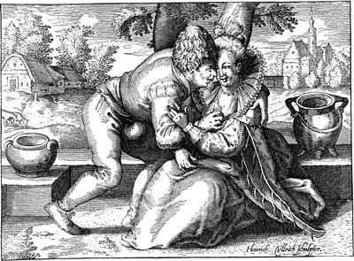 Lovelorn Peasant by Heinrich Ullrich