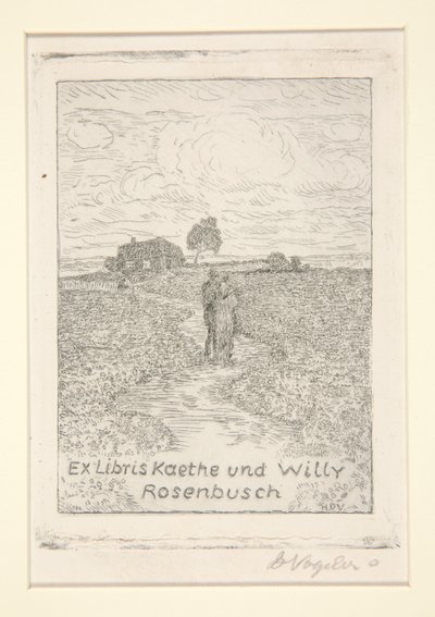 Bookplates by Heinrich Vogeler