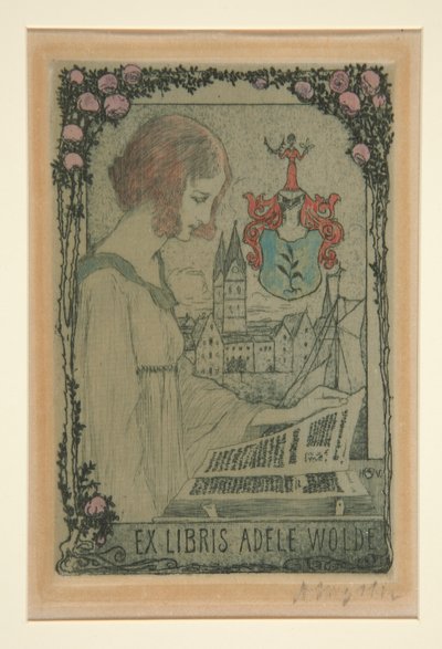 Bookplates by Heinrich Vogeler
