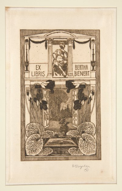 Bookplates by Heinrich Vogeler