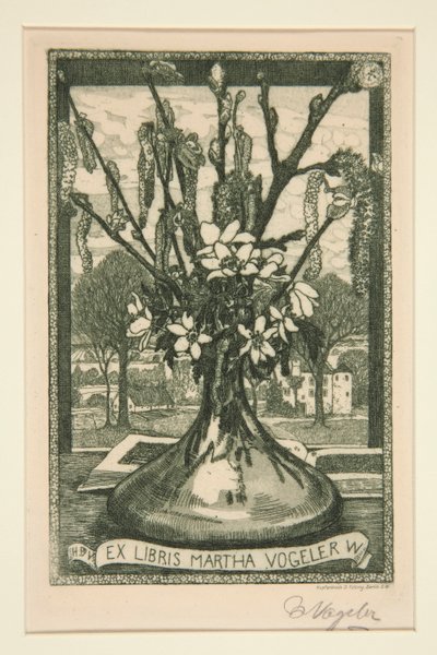 Bookplates by Heinrich Vogeler