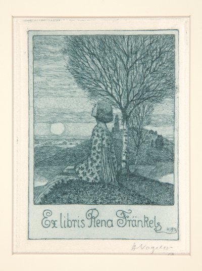 Bookplates by Heinrich Vogeler