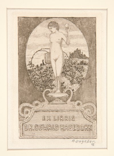 Bookplates by Heinrich Vogeler