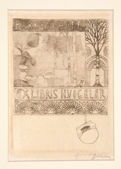 Bookplates by Heinrich Vogeler