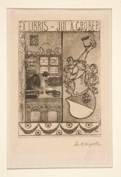 Bookplates by Heinrich Vogeler