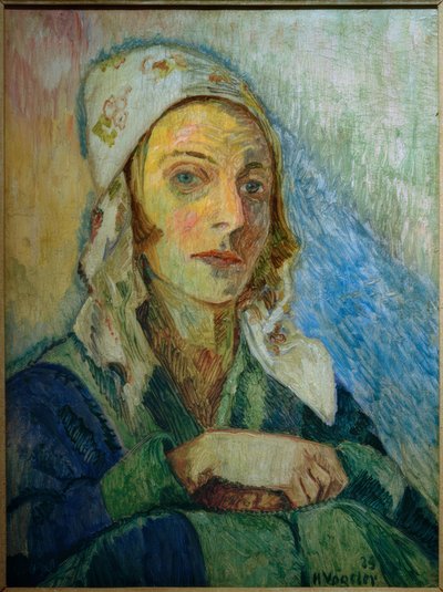 Portrait of Sonja Marchlewska by Heinrich Vogeler