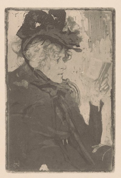 Reading Woman by Heinrich Wolff