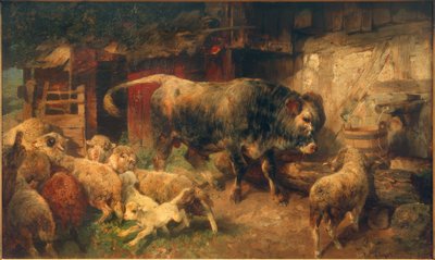 The Monarch by Heinrich von Zügel